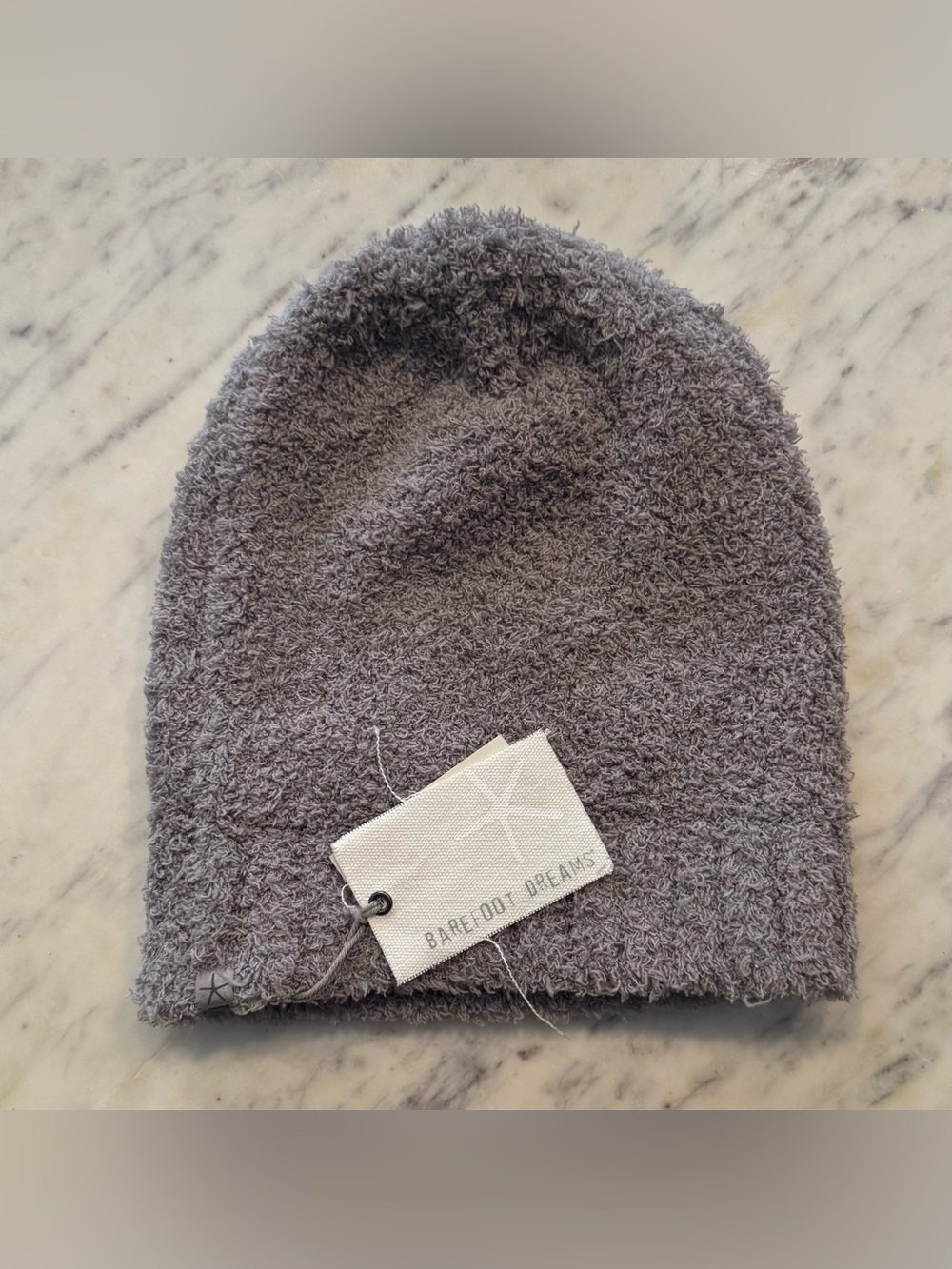NWT Barefoot Dreams Cozychic Beanie Dove Gray - OS